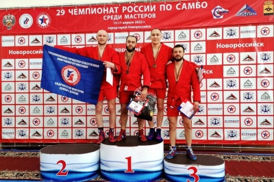Поздравляем  Александра Войтюка с серебряной медалью Чемпионата России по самбо среди мастеров